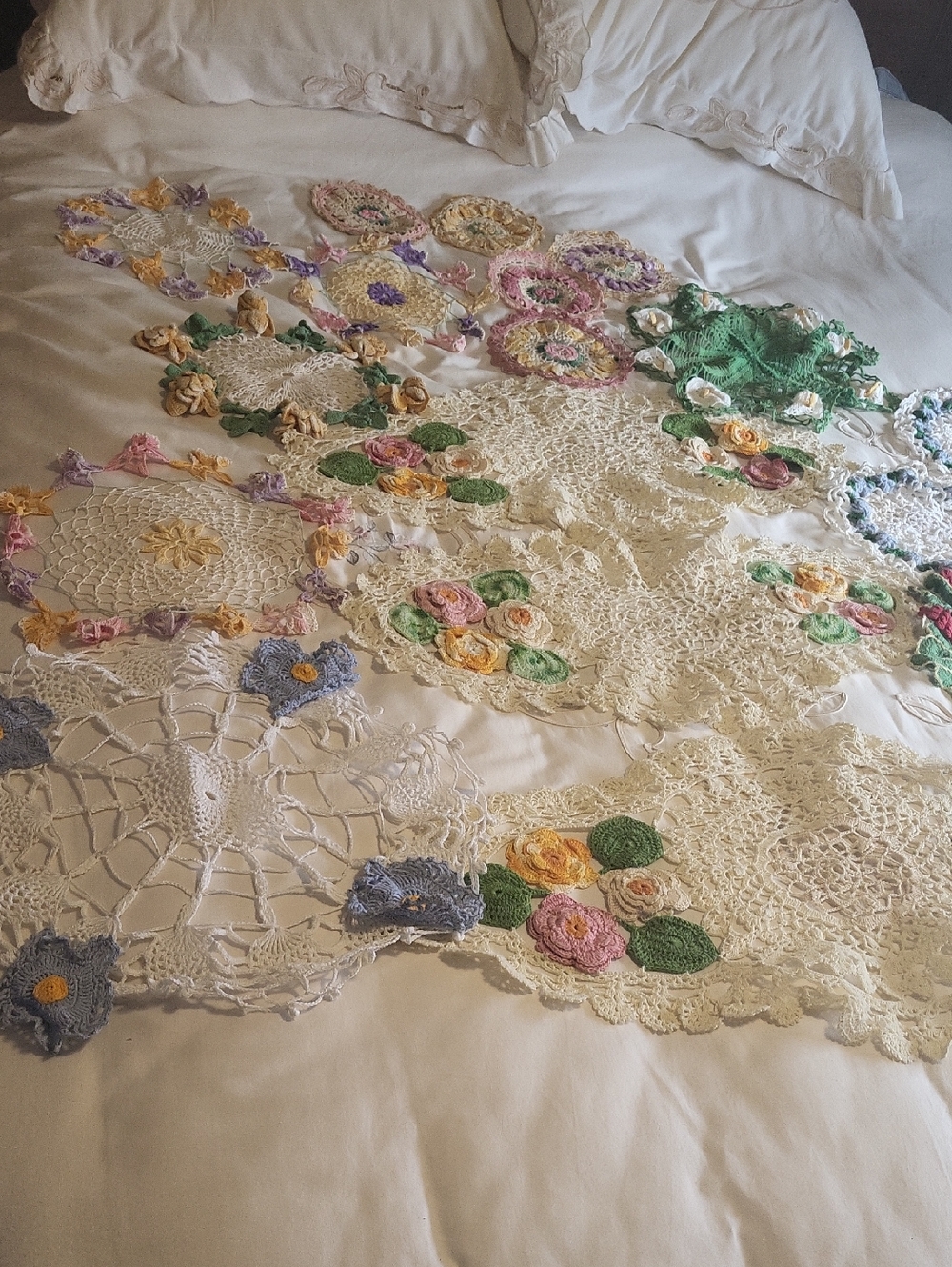 Handmade Vintage  Doilies